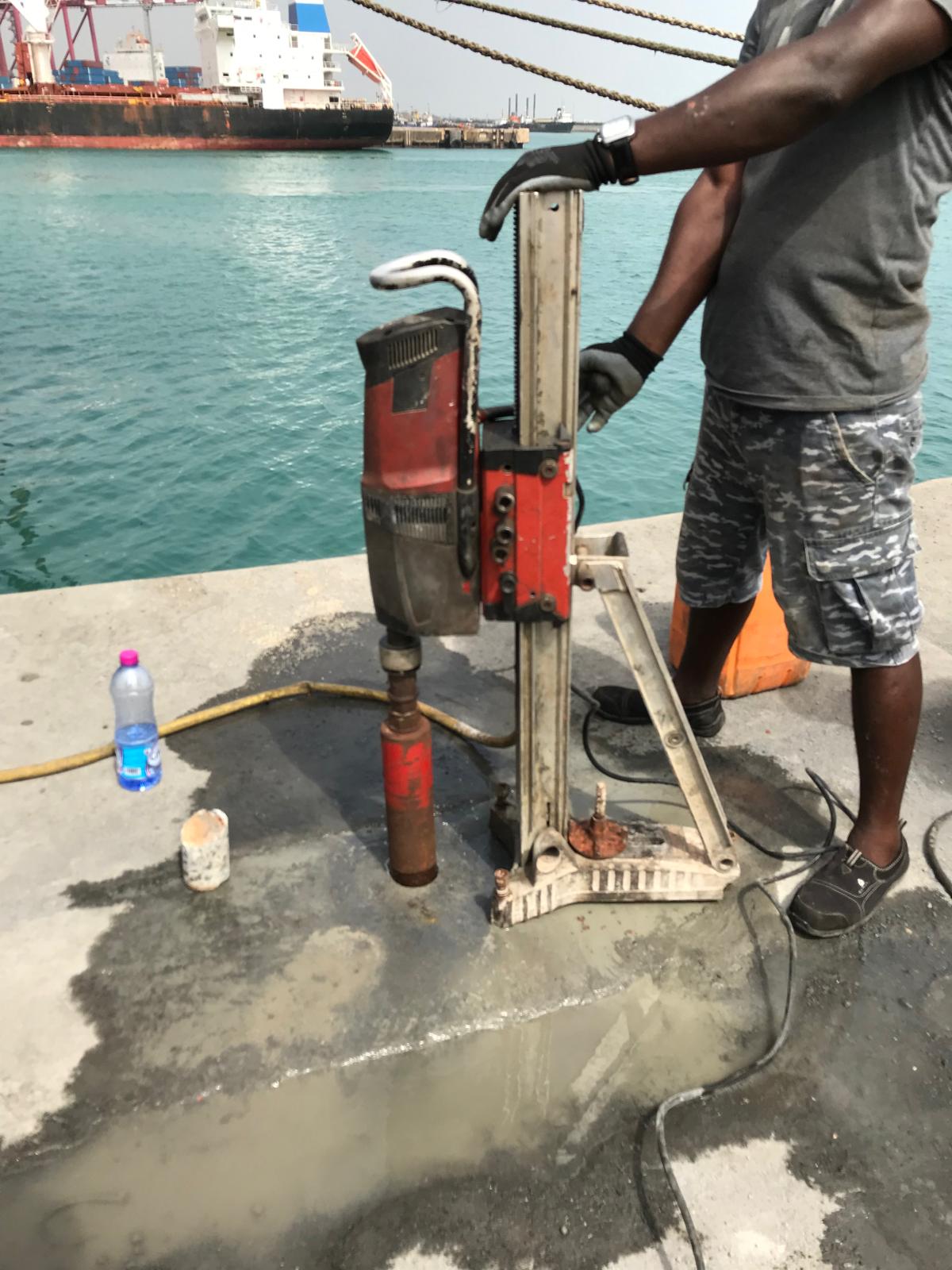 Installation de goussets sous-marins 8