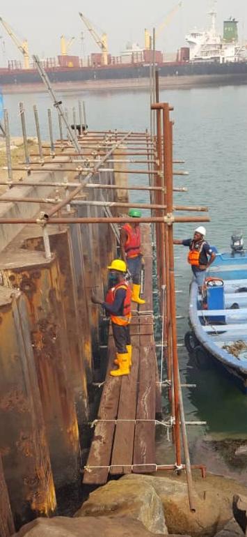 Sheet pile repair 14